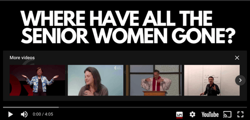 Where Have all the Senior Women Gone in Leadership?